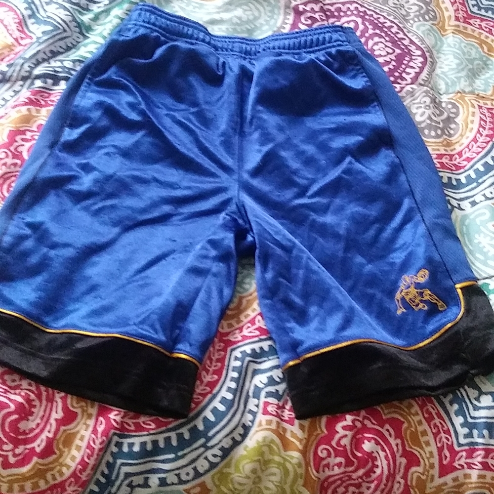 Blue althletic shorts